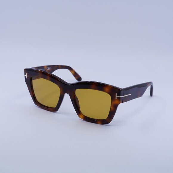 🕶️ New Tom Ford Luna FT1191 53E Sunglasses Havana Frame, Brown